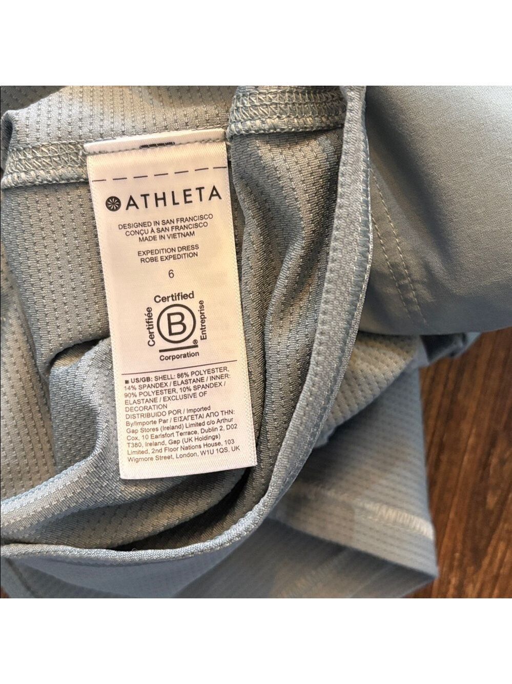Athleta Expedition Performance Skort Dress Sage Green 6 Utility Gorpcore - Picture 9 of 9